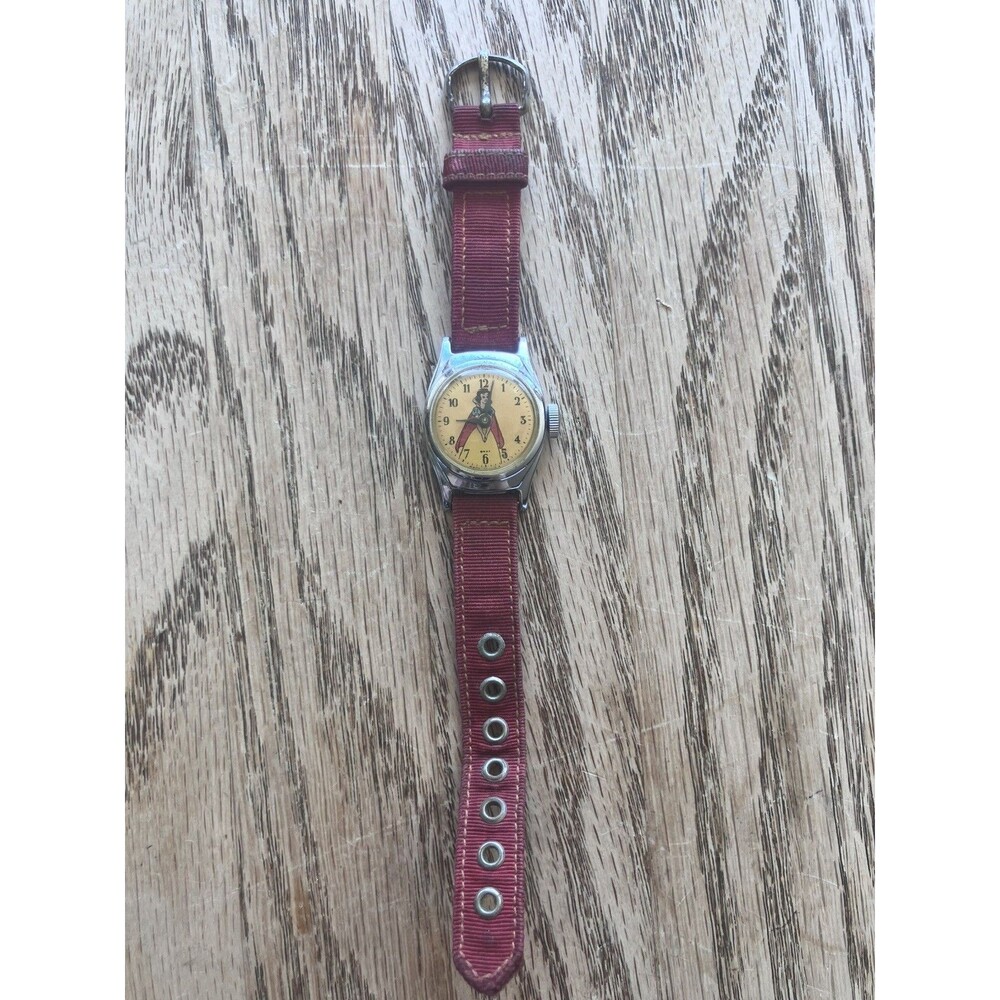 Vintage 1950's Snow White Children’s Walt Disney Watch US Time Not Tested